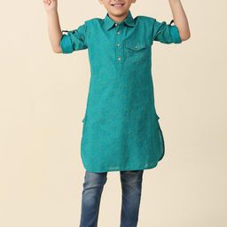 Fabindia Boys Abstract Printed Kurta-picture-14