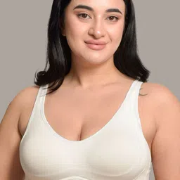 Inner Sense Plus Size Non Padded Anti Odour  Anti Microbial Minimizer Bra-16