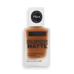RELOVE by Revolution Supermatte 2 In 1 Long-Wearing Foundation & Concealer 24 ml - F13.2-13