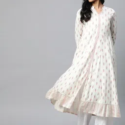 KALINI Ethnic Motifs Printed Anarkali Kurta-picture-39