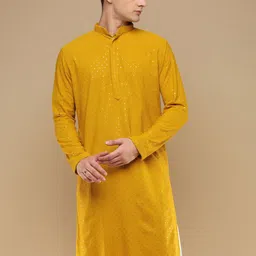 Sanwara Men Thread Work Summer Sheers Anarkali Kurta-picture-38