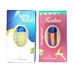 RAVIOUR LIFESTYLE Set Of 2 Very Nice & Original Kasturi Alcohol Free Attar- 8 ml Each-3
