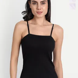 Aimly Pack Of 3 Non-Padded Cotton Extra Transparent Removable Strap Camisoles-image-60