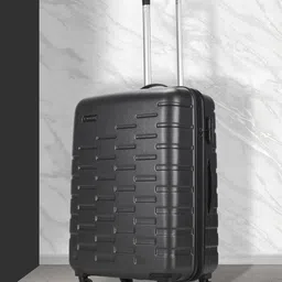 Aristocrat Textured Water Resistant Hard-Sided Large Trolley Suitcase Bag-52
