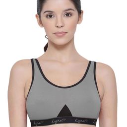 LYRA Combed Cotton Sweat Absorbent Stretchable Sports Bra-24