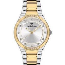 Daniel Klein Premium Women Silver-Toned Dial & Bracelet Analogue Watch DK.1.13216-4-picture-6