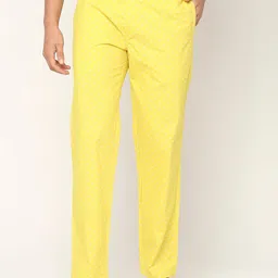 UnderJeans by Spykar Men Printed Cotton Lounge Pants-image-34