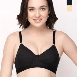 Floret Pack Of 2 Medium Coverage Non Wired Bra-picture-39