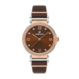 Daniel Klein Premium Women Brown Dial & Leather Straps Analogue Watch DK.1.13219-5-picture-51