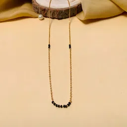 ABDESIGNS Gold-Plated Beaded Mangalsutra-image-31