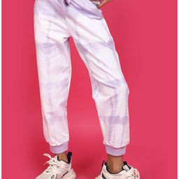 V-Mart Girls Tie and Dye Dyed Mid Rise Cotton Joggers-image-46