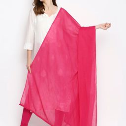 Dupatta Bazaar Pink Dupatta-14
