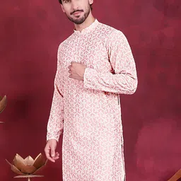 Jompers Ethnic Motifs Embroidered Straight Kurta-image-94