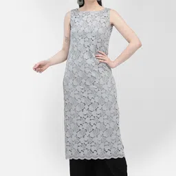 Ojjasvi Net Embroidered Kurta-image-39