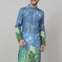 HILO DESIGN Floral Printed Straight Kurta-image-58