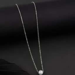 DressBerry Silver Toned Silver Plated Chain-12