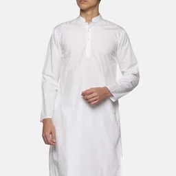 Sethukrishna Men Mandarin Collar Long Sleeves Straight Kurta-image-24