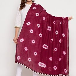 Clora Creation Pure Cotton Tie & Dye Dupatta-picture-50