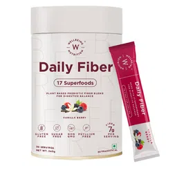Wellbeing Nutrition 17 Superfoods Prebiotic Daily Fiber 240g - Vanilla Berry-image-21