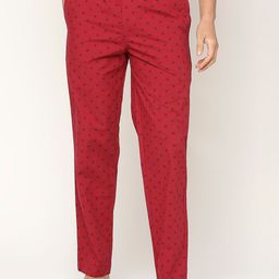 UnderJeans by Spykar Men Printed Cotton Lounge Pants-picture-45