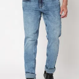 SPYKAR Men Relaxed Fit Low-Rise Heavy Fade Jeans-image-42
