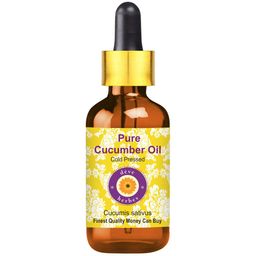 Deve Herbes Pure Cucumber Cold Pressed Oil with Glass Dropper - 15ml-52