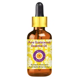 Deve Herbes Pure Guaiacwood Steam Distilled Essential Oil with Glass Dropper - 15 ml-image-86
