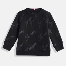 Tommy Hilfiger Boys Brand Logo Printed Sweatshirt-picture-32
