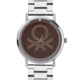 United Colors of Benetton Men Printed Dial & Stainless Steel Straps Watch UWUCG1303-12