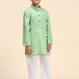 Pro-Ethic STYLE DEVELOPER Boys Woven Design Pure Cotton Kurta with Pyjamas-52