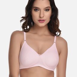 StyFun Cotton Seamless Rapid-Dry Non-Padded Bra LS_Vidya_Bra_Pink_B-picture-22