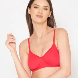 GROVERSONS Paris Beauty Coral Non Wired Non Padded T-shirt Bra-49