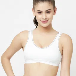 GROVERSONS Paris Beauty Non-Padded Non-Wired Cotton Sports Bra-image-18