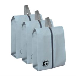 Kuber Industries Grey 3 Pieces Shoes Organisers-34