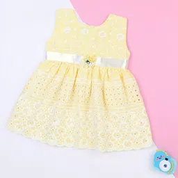Macwin Floral Fit & Flare Dress-image-94