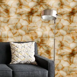 ArtzFolio Printed UV-Resistant Anti-Bacterial Abstract Marble ArtPeel & Stick Wallpaper-image-78