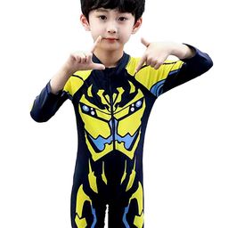 AIRAVAT Kids Printed Structured Fit Leg Suit-30