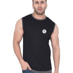 Blisstone Men Solid Round Neck Slim Fit T-shirt-picture-37