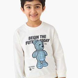 Juniors by Babyshop Boys Graphic Printed Sweatshirt-picture-8