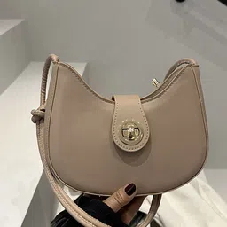 LULU & SKY PU Structured Handheld Bag-39
