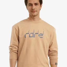 RARE RABBIT Men Typography Printed Round Neck Cotton Pullover Sweatshirt-image-28