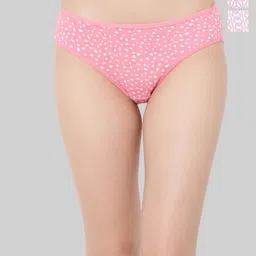 Clovia Pack Of 3 Printed Low-Rise Bikini Briefs-image-38