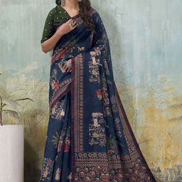 Ekana Ethnic Motifs Saree-image-59