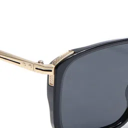 Voyage Unisex Wayfarer Sunglasses with Polarised and UV Protected Lens image 3