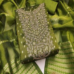 SHIJILA Unstitched Dress Material-image-83