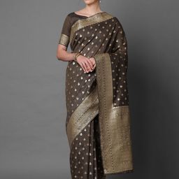 KALINI Floral Zari  Banarasi Saree-image-44