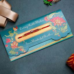 Archies Set Of 3 Rakhis With Mailer & Roli Chawal-0