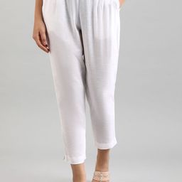 AURELIA Women Regular Fit Cigarette Trousers-image-84
