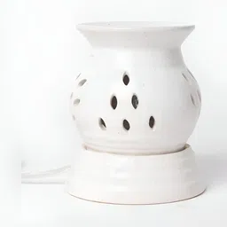 PEEPALCOMM 3Pcs White Electric Scented Diffuser With Lemongrass Oils - 10 ml Each image 2