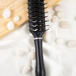 Jewelz Sleek Hair With Flat Hair Brush-36